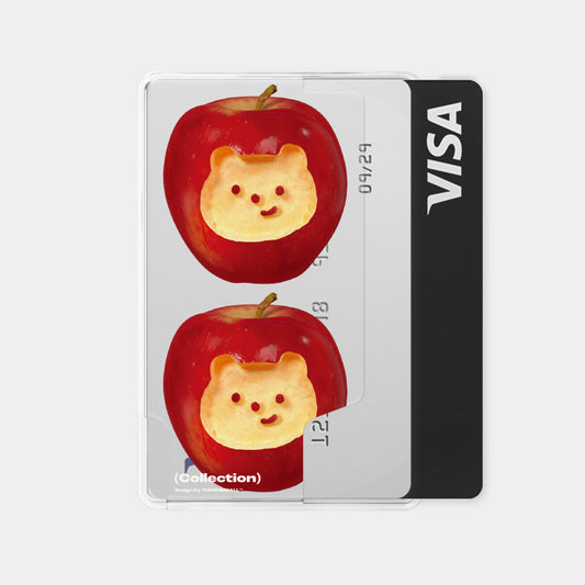 Theninemall Big Apple Gummy Collection Magsafe Card Zip
