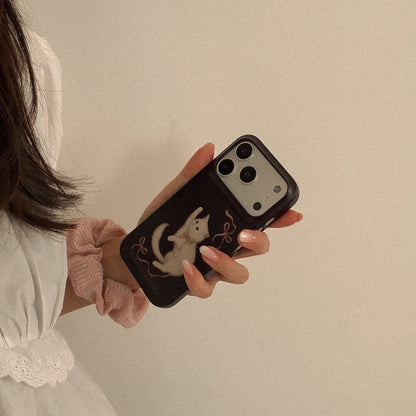 Velvet Kitten Phone Case (Hard/Card Storage/Magsafe)