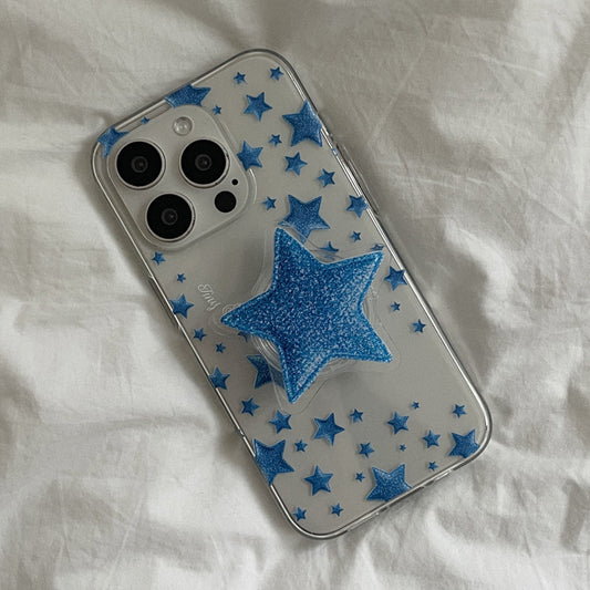 Tiny Stars Phone Case (Clear/Tank Clear/Clear card storage) (2色)