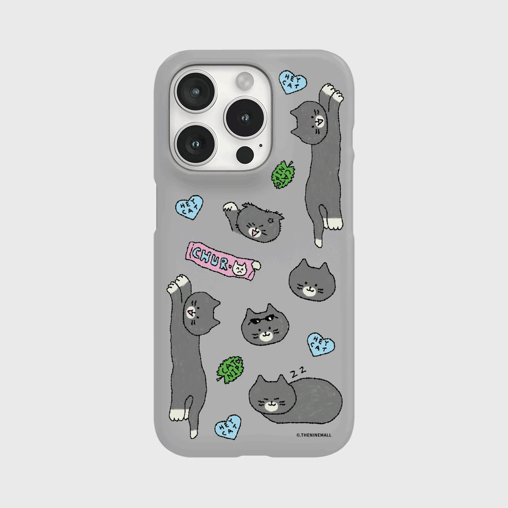 Heycat Drawing Pattern  Phone Case (Hard/Card Storage)