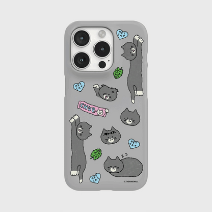 Heycat Drawing Pattern  Phone Case (Hard/Card Storage)