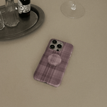 Autumn Check Phone Case (Hard/Card Storage/Magsafe)