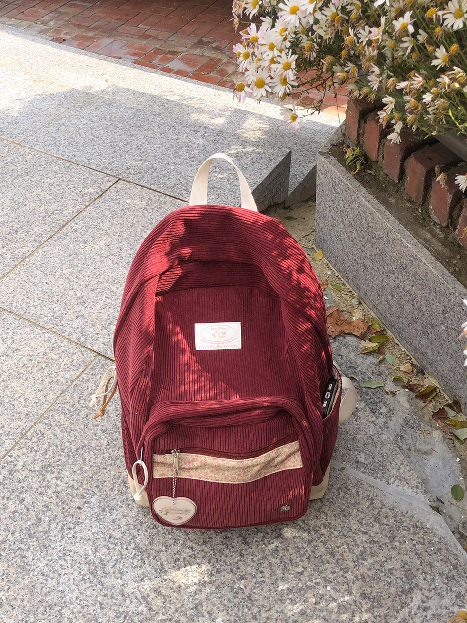 Ovuni Bon Voyage Backpack - Burgundy