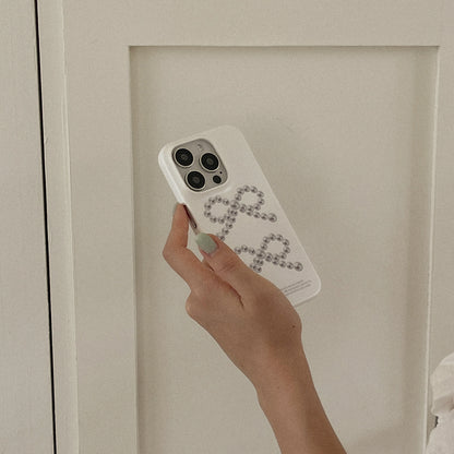 Pearl Glow Phone Case (Hard/Card Storage/Magsafe) (3色)