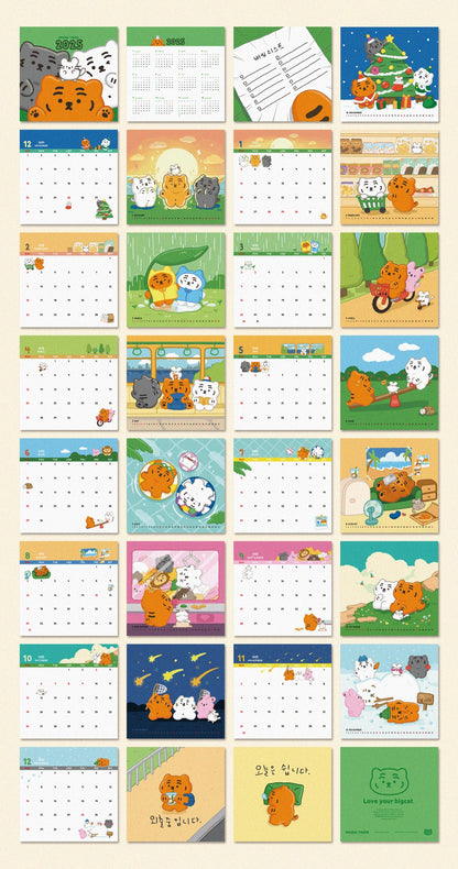 Muzik Tiger 2025 Calendar