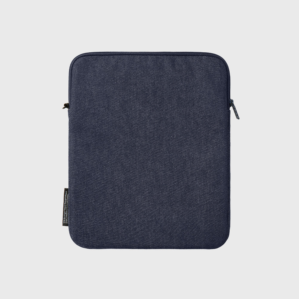 STAR PATCH DENIM IPAD POUCH (11 /13 inch)
