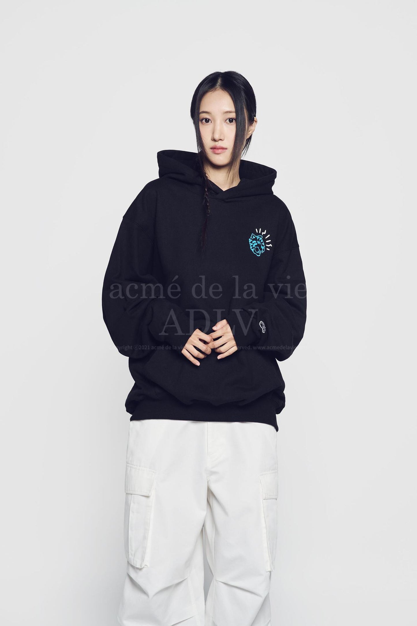 [HOSHI X ADLV] Tiger Sketch Hoodie (2色)
