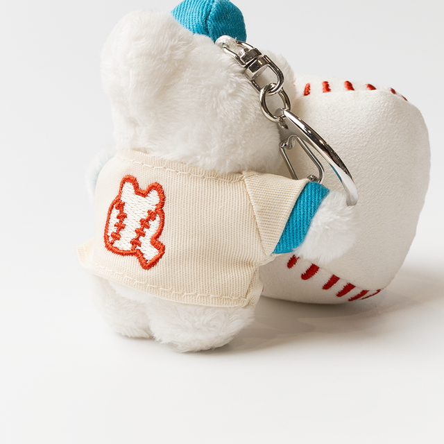 Dinotaeng BOBO Baseball Brrr Keyring 震動鎖匙扣