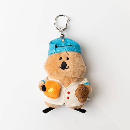 Dinotaeng Quokka Home Run Flatfur Keyring (5款)