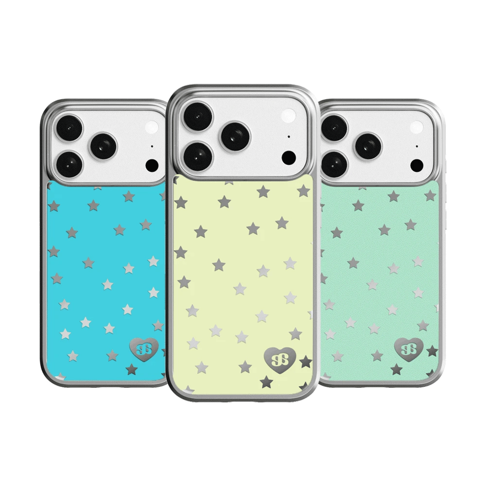 MINI STAR MIRROR BUMPER CASE (4色)
