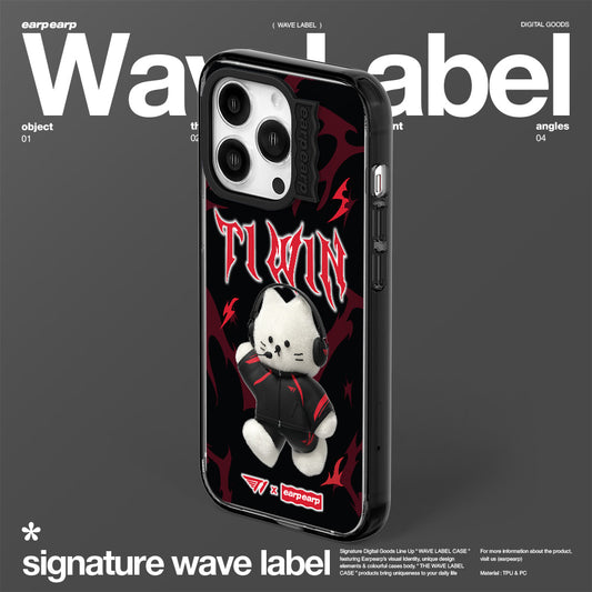 [EARP EARP X T1] WINNER CHICHI-BLACK (Wave Label Clear Case)