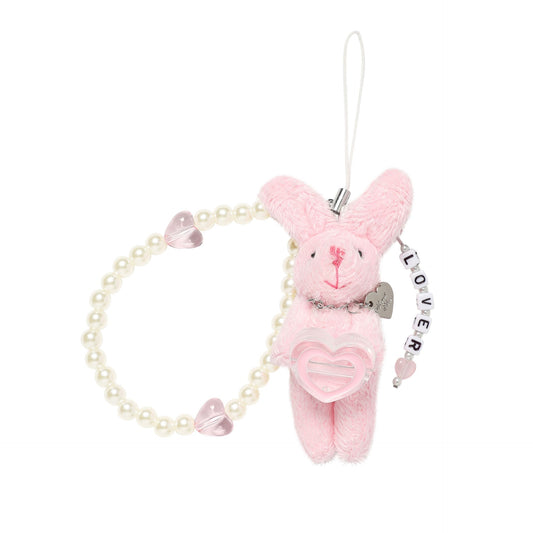 Almost Blue Lover Bunny Strap Charm