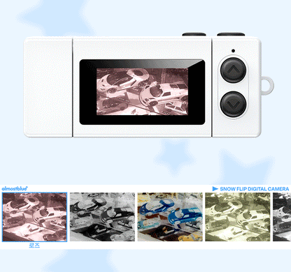 Almostblue Snow Flip Digital Camera (8款)