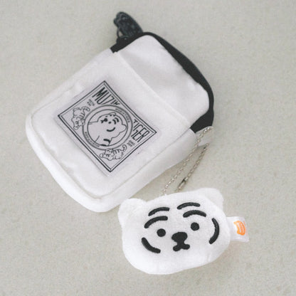 Muzik Tiger Mini Face Keyring (3隻Set)