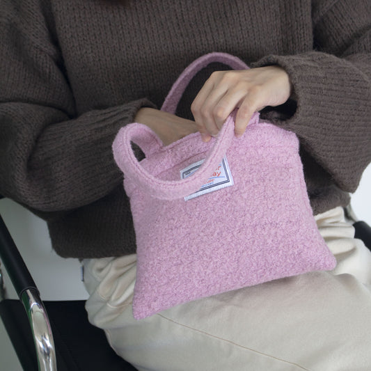 PPP Studio Mini Wool Bag_Pink