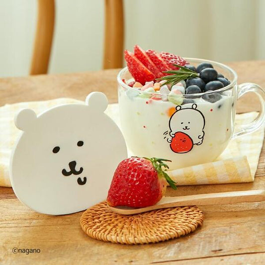 Joke Bear Cereal Cup+Coaster Set 白熊杯+杯墊