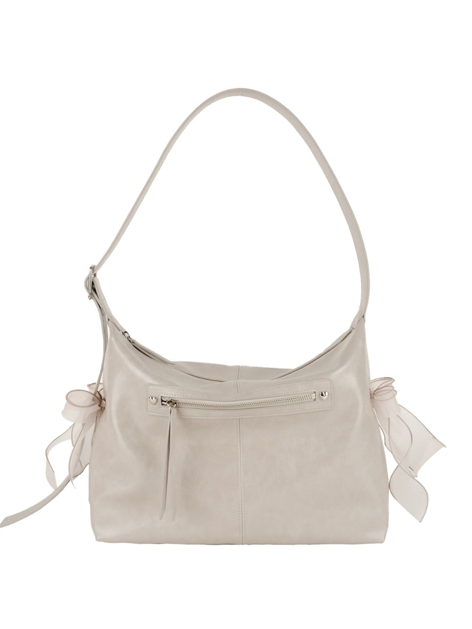 Ovuni Pillow Ribbon Bag_Warm Grey