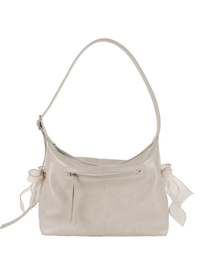 Ovuni Pillow Ribbon Bag_Warm Grey