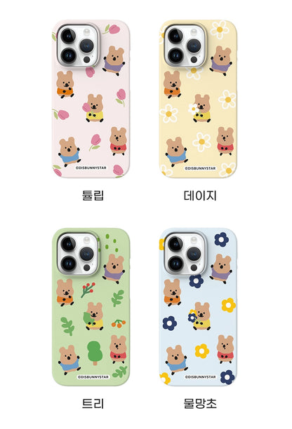 Disbunnystar Flower Quokka Phonecase (Hard 硬殼) (4款)