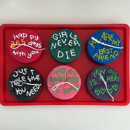 【自訂款】Lettering Cake Candle🎂蛋糕蠟燭