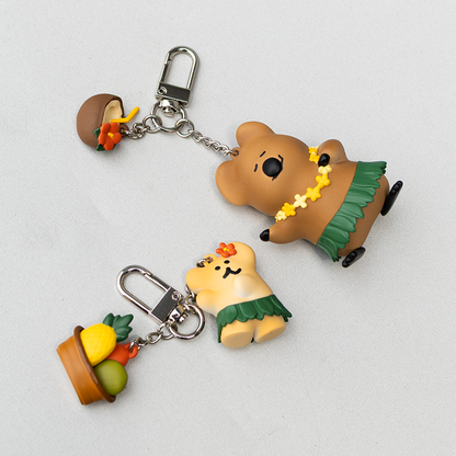 【預訂】Dinotaeng Tanning QUOK & BOBO Keychain 變色鎖匙扣