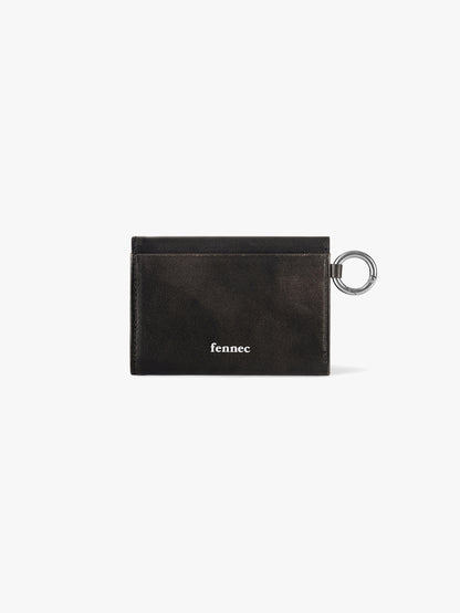 [Exclusive] Fennec Hearty Flap Wallet with O ring - Brown