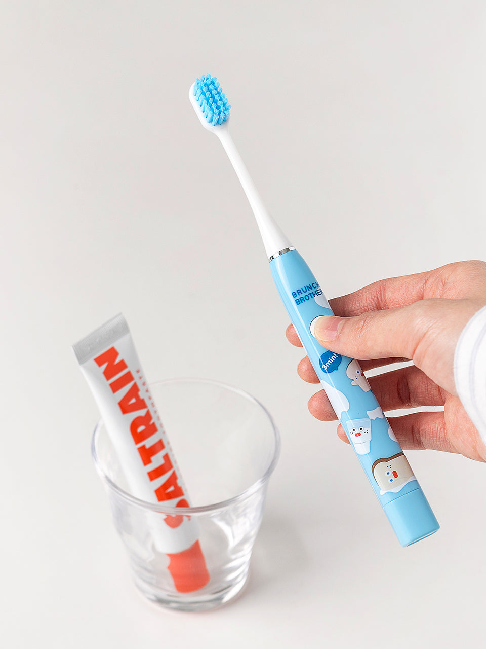 【現貨95折】Romane Brunch Brother Electric Toothbrush Set #Toast