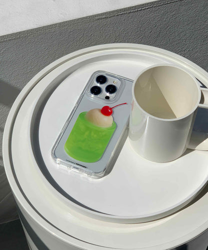 Byemypie Melon Soda Phone Case (Hard Jelly 透明殼)