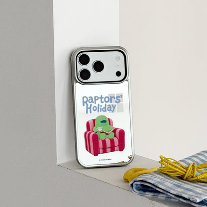 Raptors Holiday Phone Case (Mirror silver bumper case)