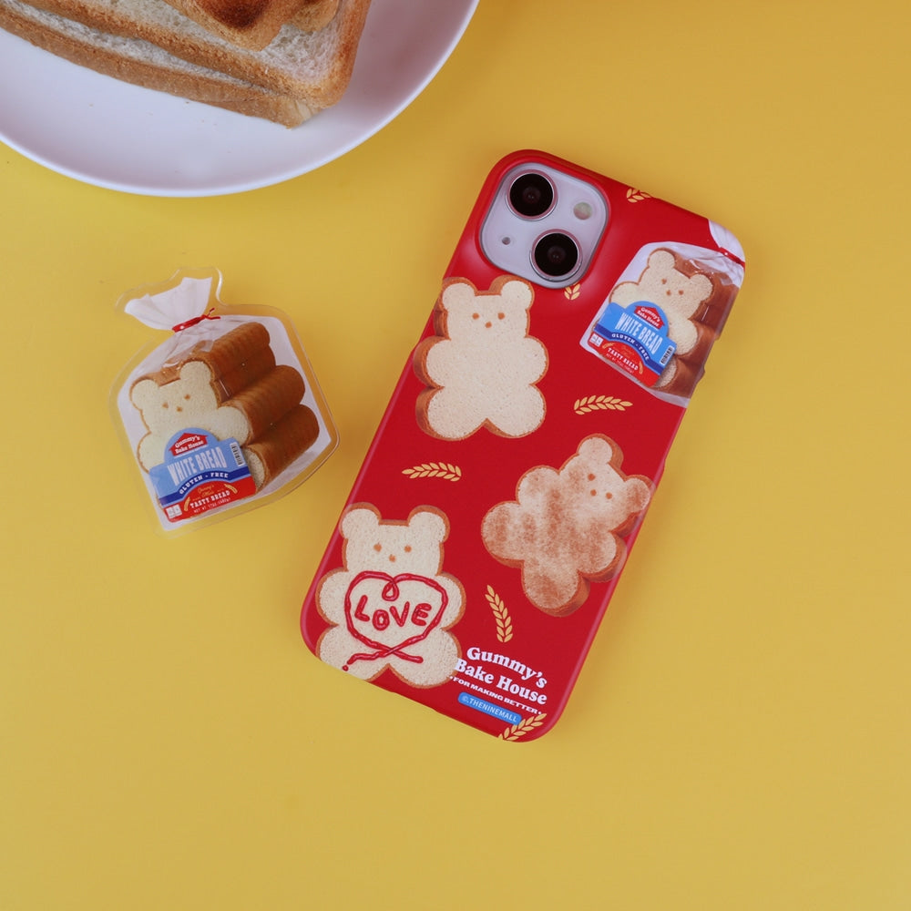 Pattern Bread Gummy Phone Case (Hard 普通硬殼) (2色)