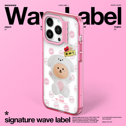 [EARP EARP X T1] KERIA COVY-PINK(Wave Label Clear Case)