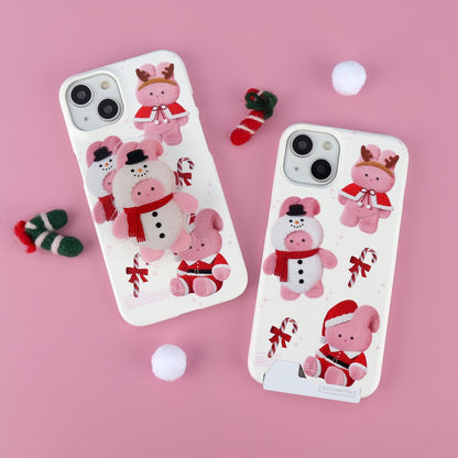 Pattern Happy Holiday Windy Phone Case (Hard/Card Storage)