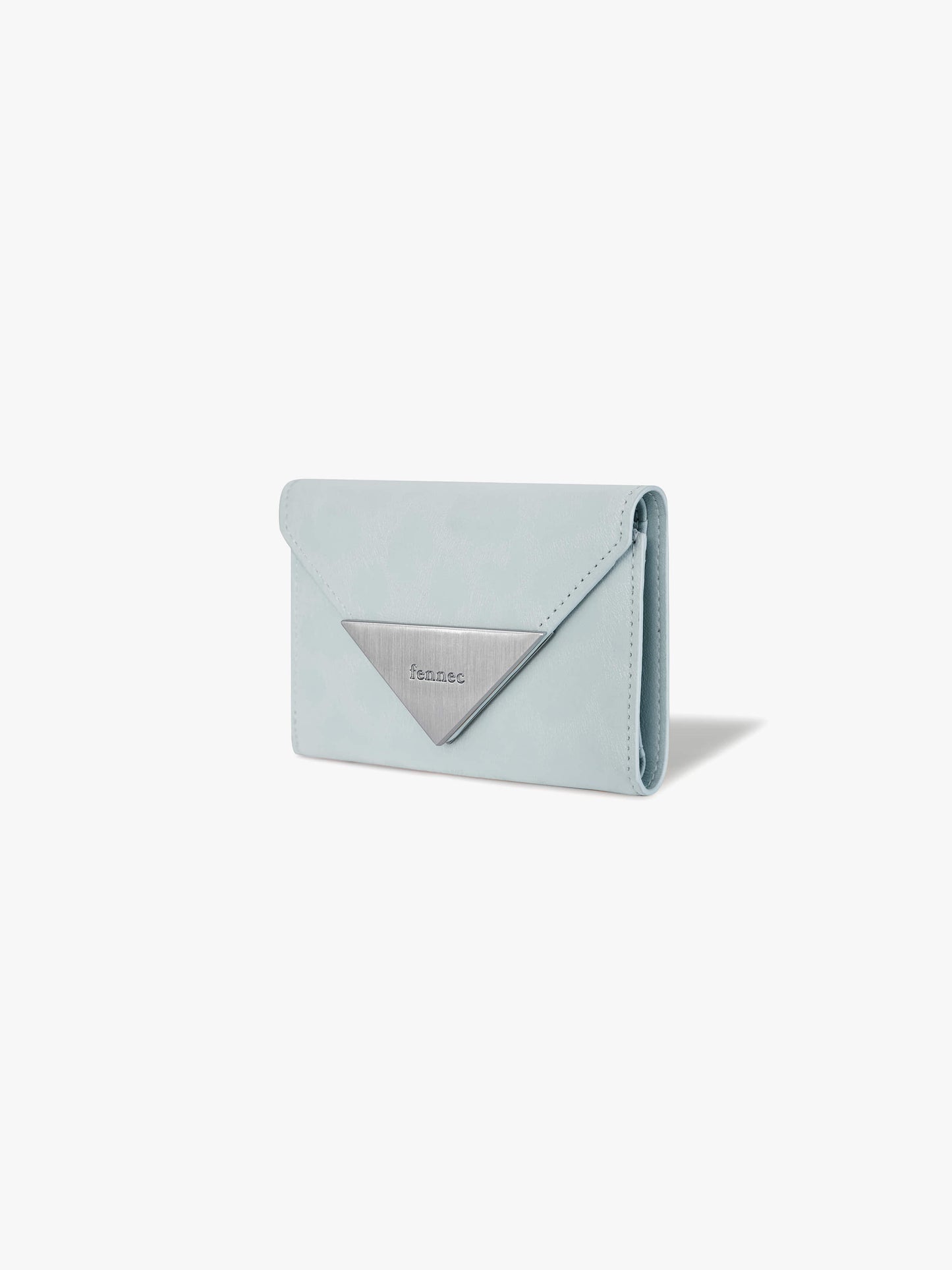 【預售】Fennec Matt Triangle Wallet - Leopard Mint