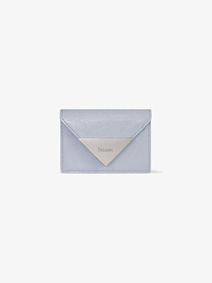 Fennec Crinkle Triangle Accordion Pocket -Misty Lavender