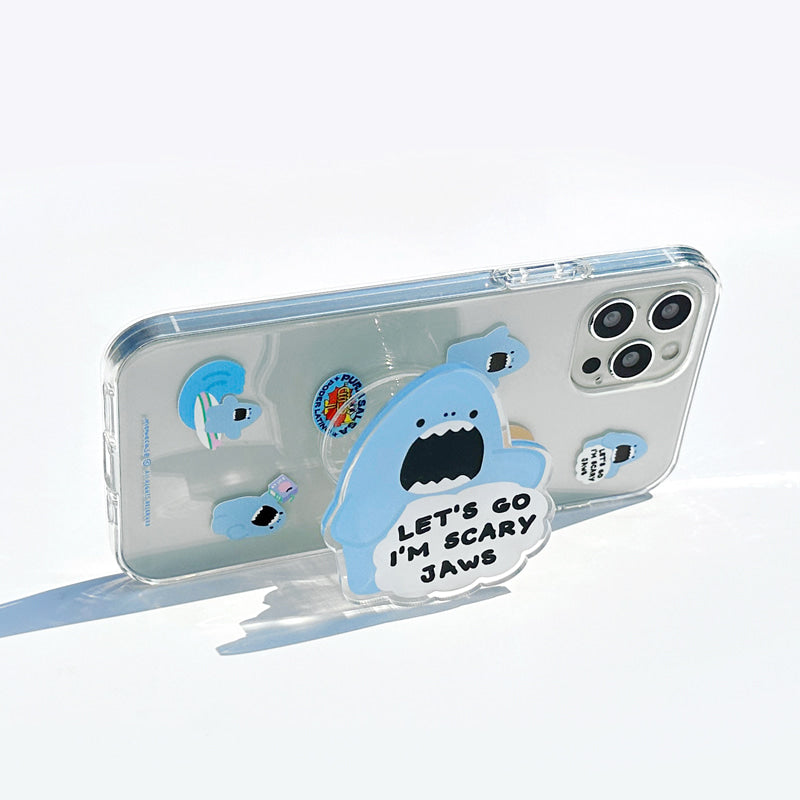 548 Summer Jaws Phone Case (Clear 透明殼)