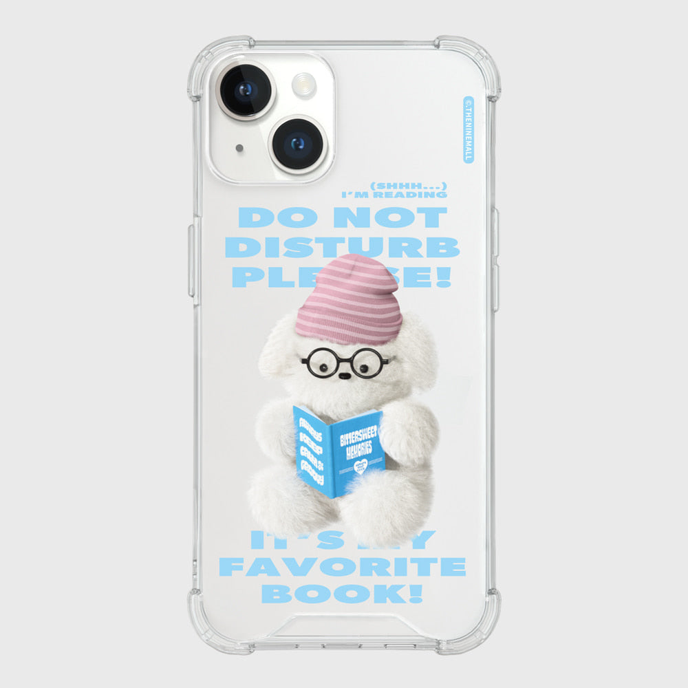 Do Not Disturb Puppy Phone Case (Clear/Tank Clear 透明/透明Tank款)