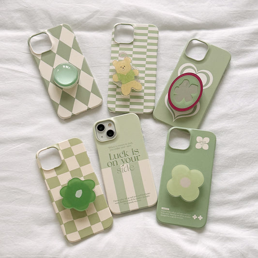 Coloring Green Phone Case (Hard/Card Storage) (6款)