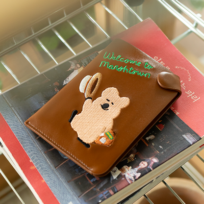Dinotaeng Marsh Town Magnet Passport Cover 磁石護照套
