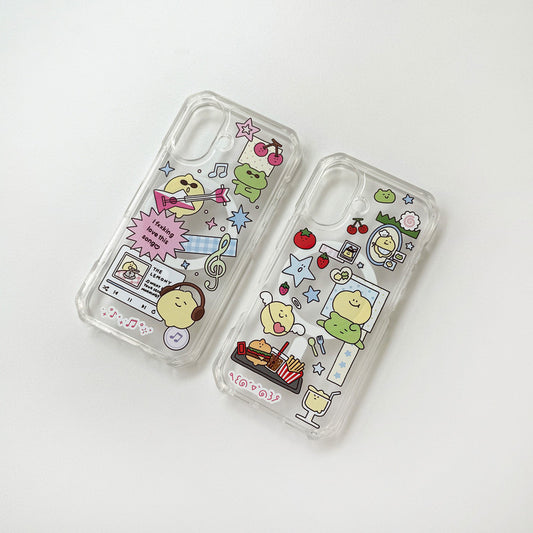 Second Morning Collage Case (Magsafe Clear)