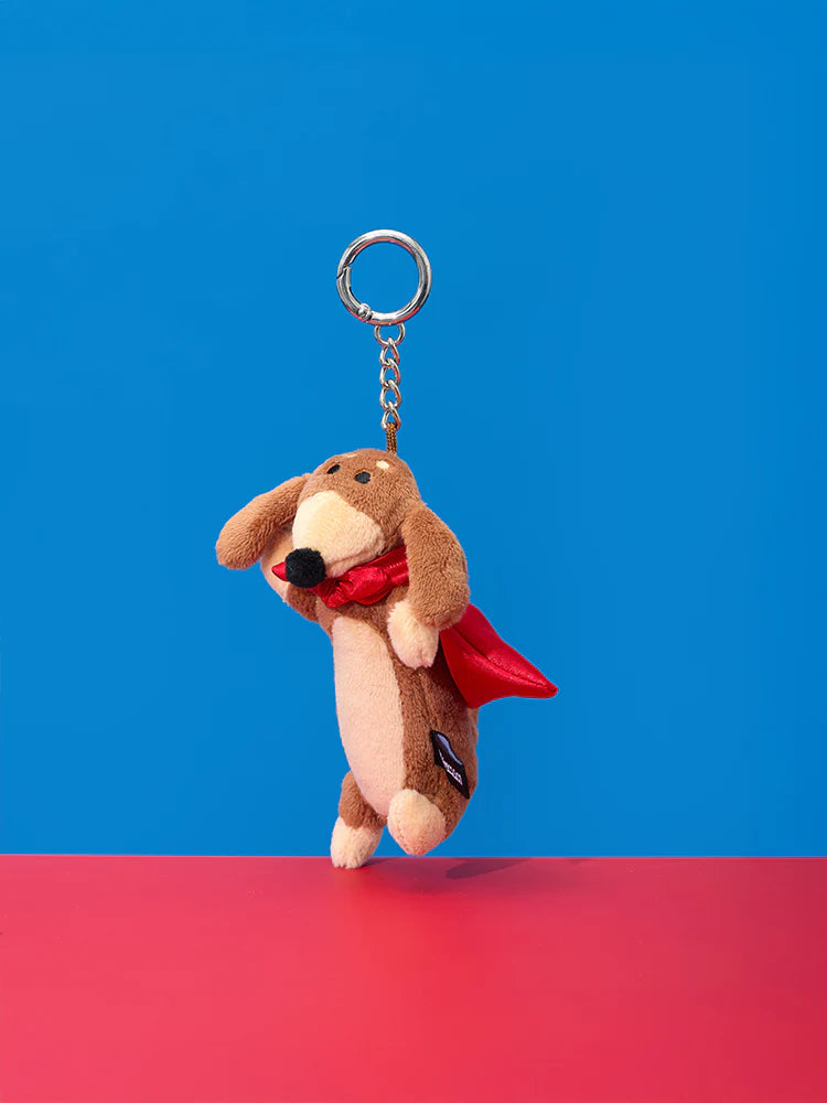 Joguman Studio [Hero] Woody Cape Plush Keyring 披風公仔鑰匙扣