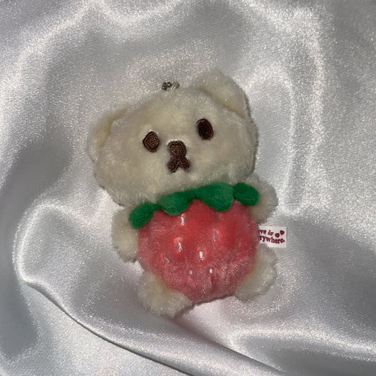 Mazzzzy Strawberry Muffin Keyring