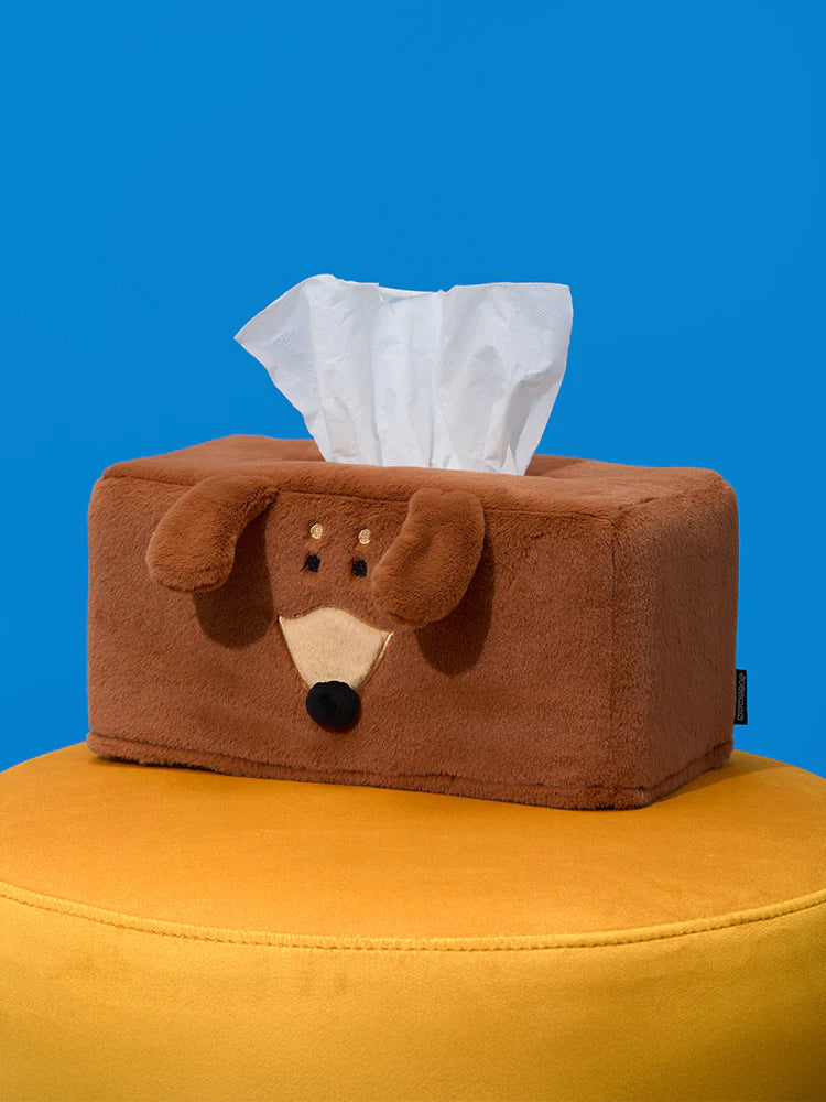 Joguman Studio [Hero] Woody Tissue Case 毛絨紙巾盒