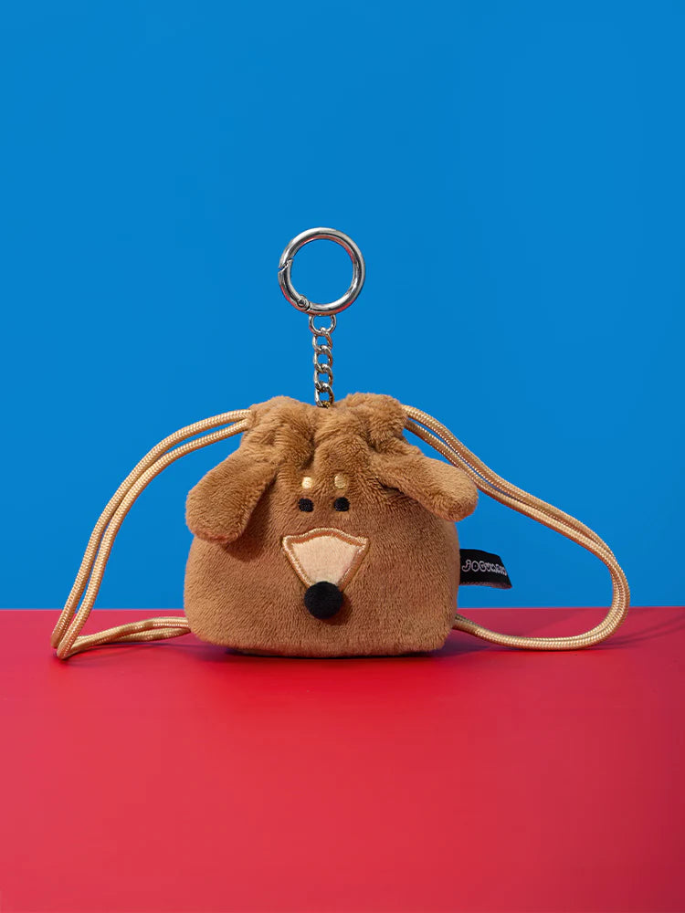 Joguman Studio [Hero] Woody Mini String Pouch Keyring 迷你繩結小包