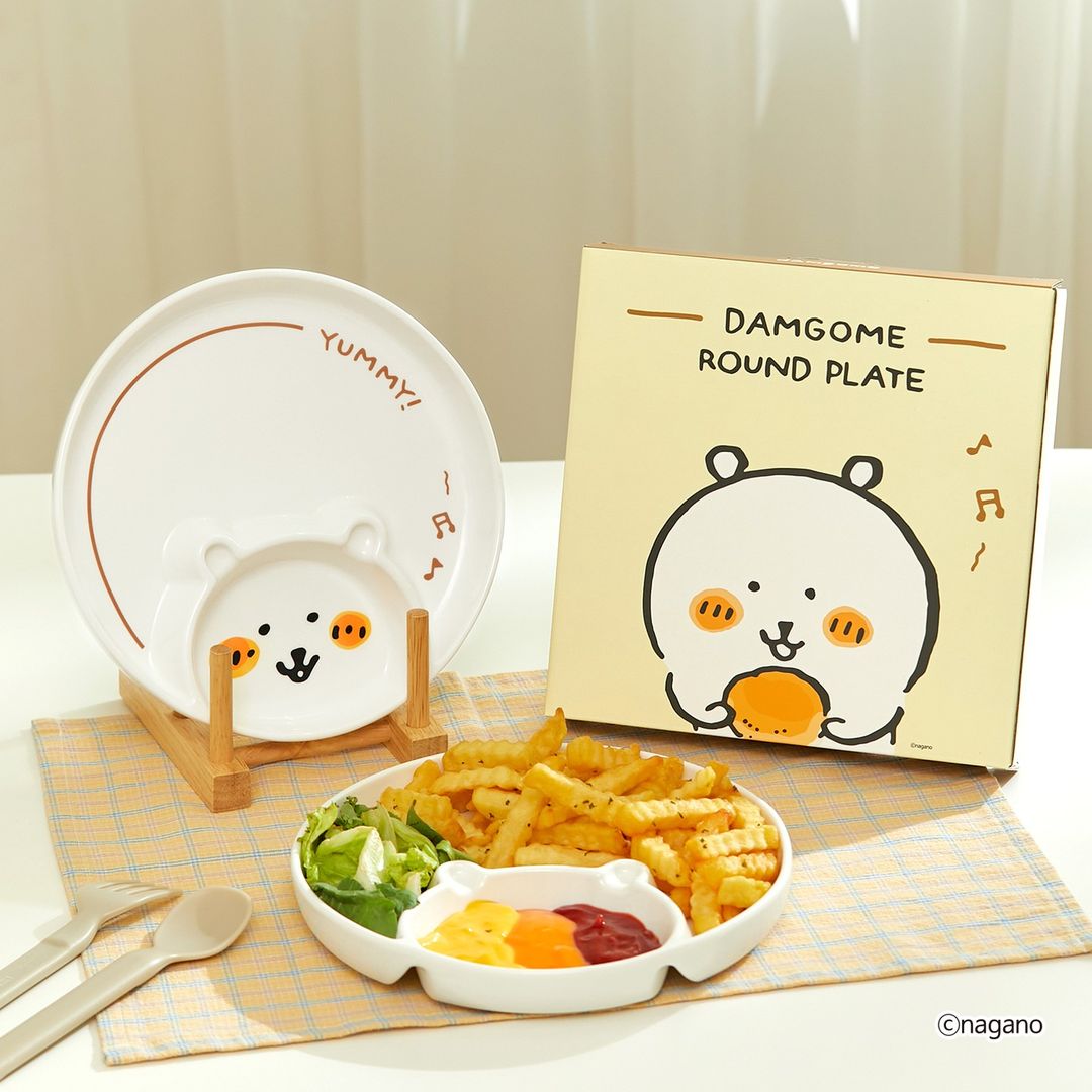 Joke Bear Round Plate🥟餃子碟