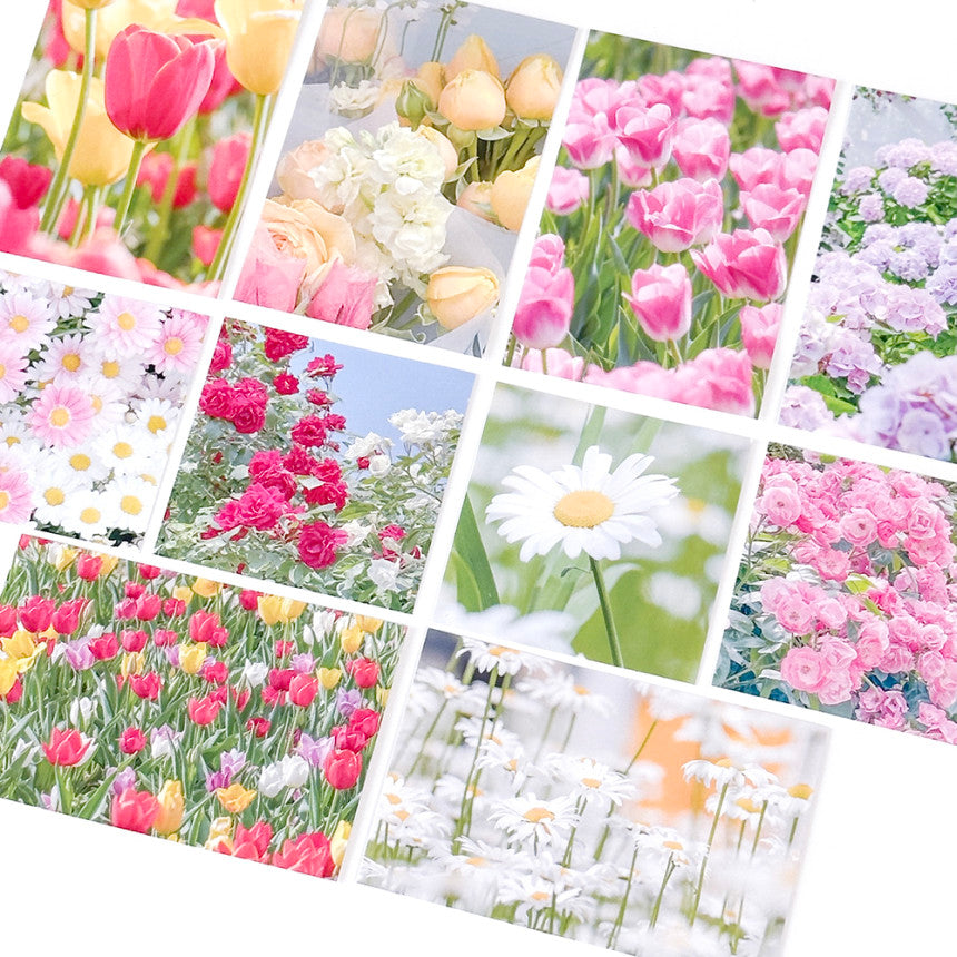 Mingkit Flower Sticker Pack (10P)