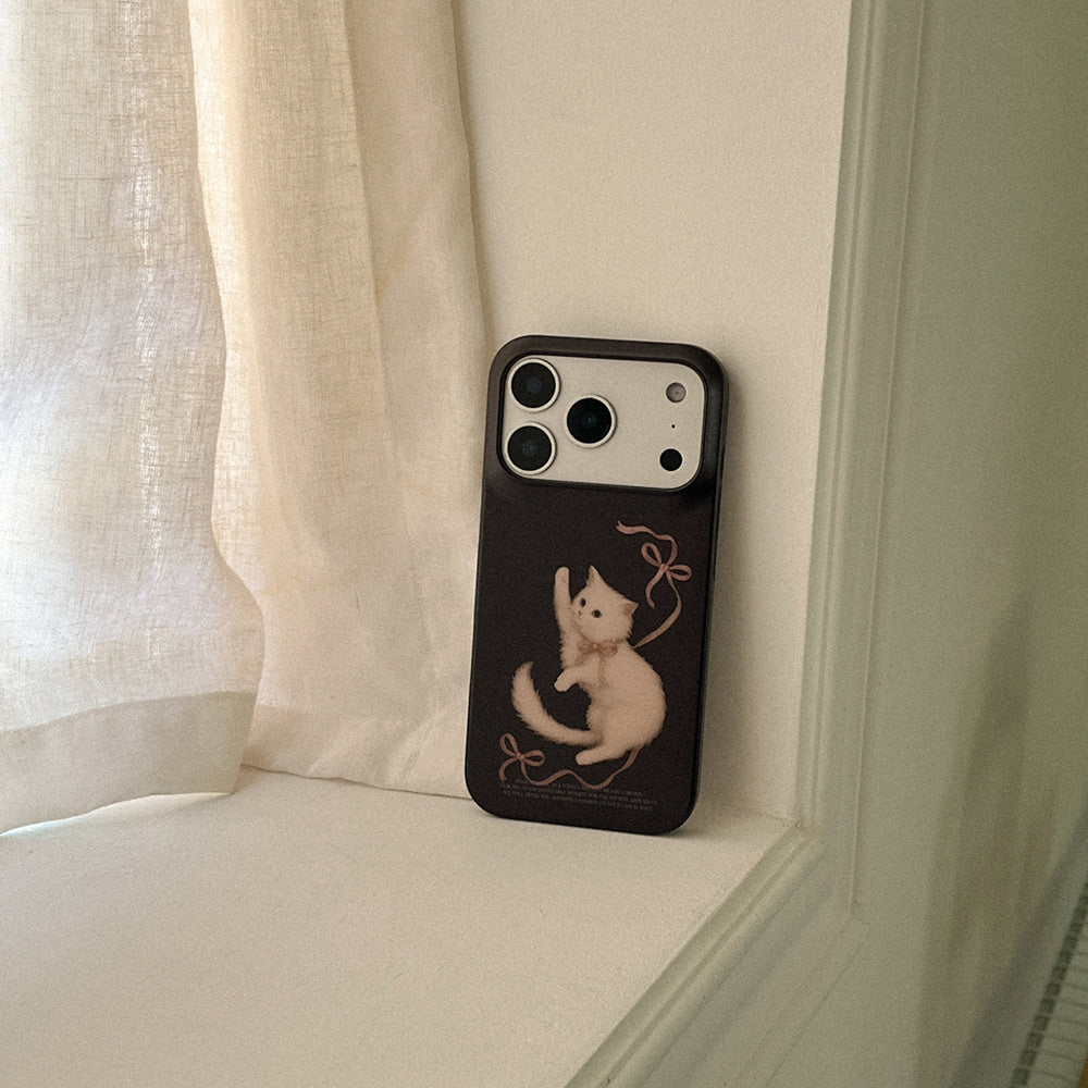 Velvet Kitten Phone Case (Hard/Card Storage/Magsafe)