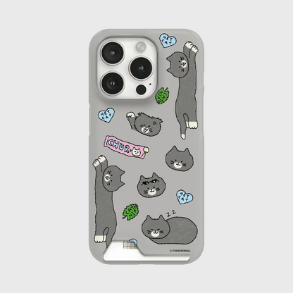 Heycat Drawing Pattern  Phone Case (Hard/Card Storage)