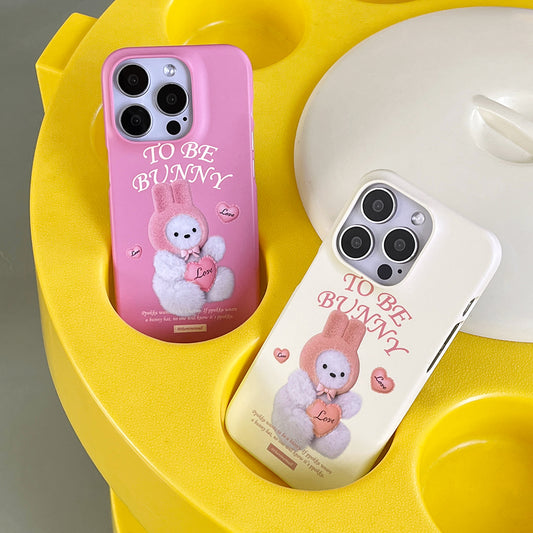 Bunny Puppy Phone Case (Hard/Card Storage) (2色)