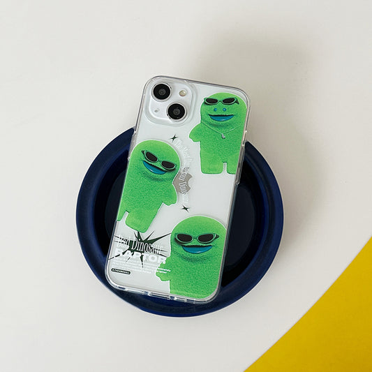 Pattern Bad Raptor Phone Case (Clear/Tank Clear/Clear Card Storage)