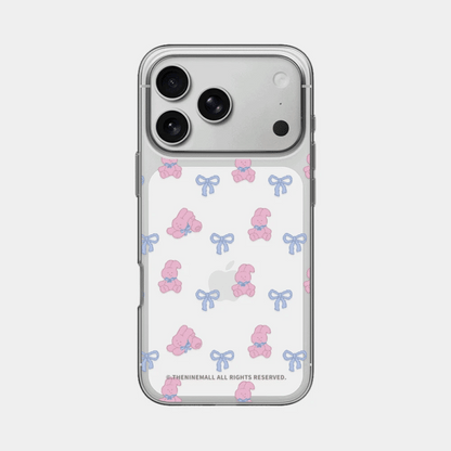 Windy Ribbon Picnic Phone Case (Clear 透明殼)